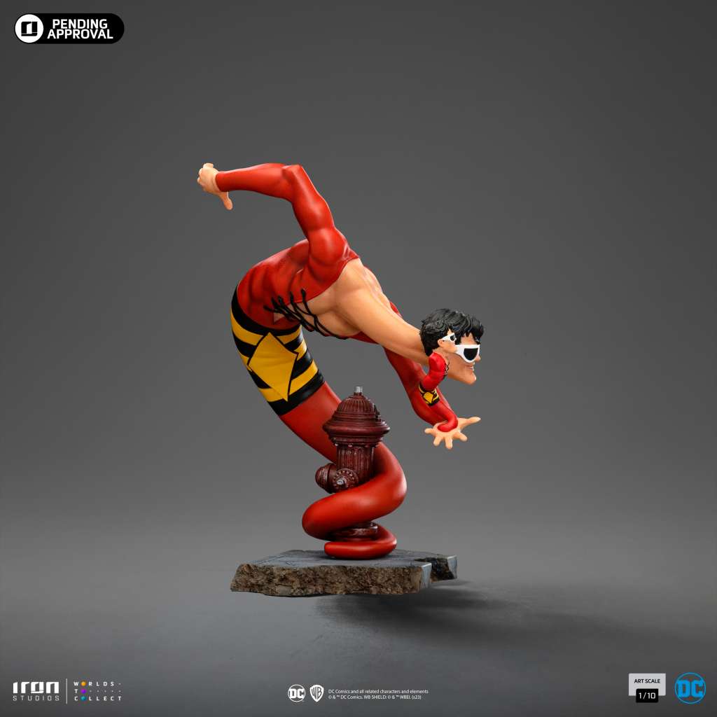 DC Comics Plastic Man 1/10 Staty iron studios