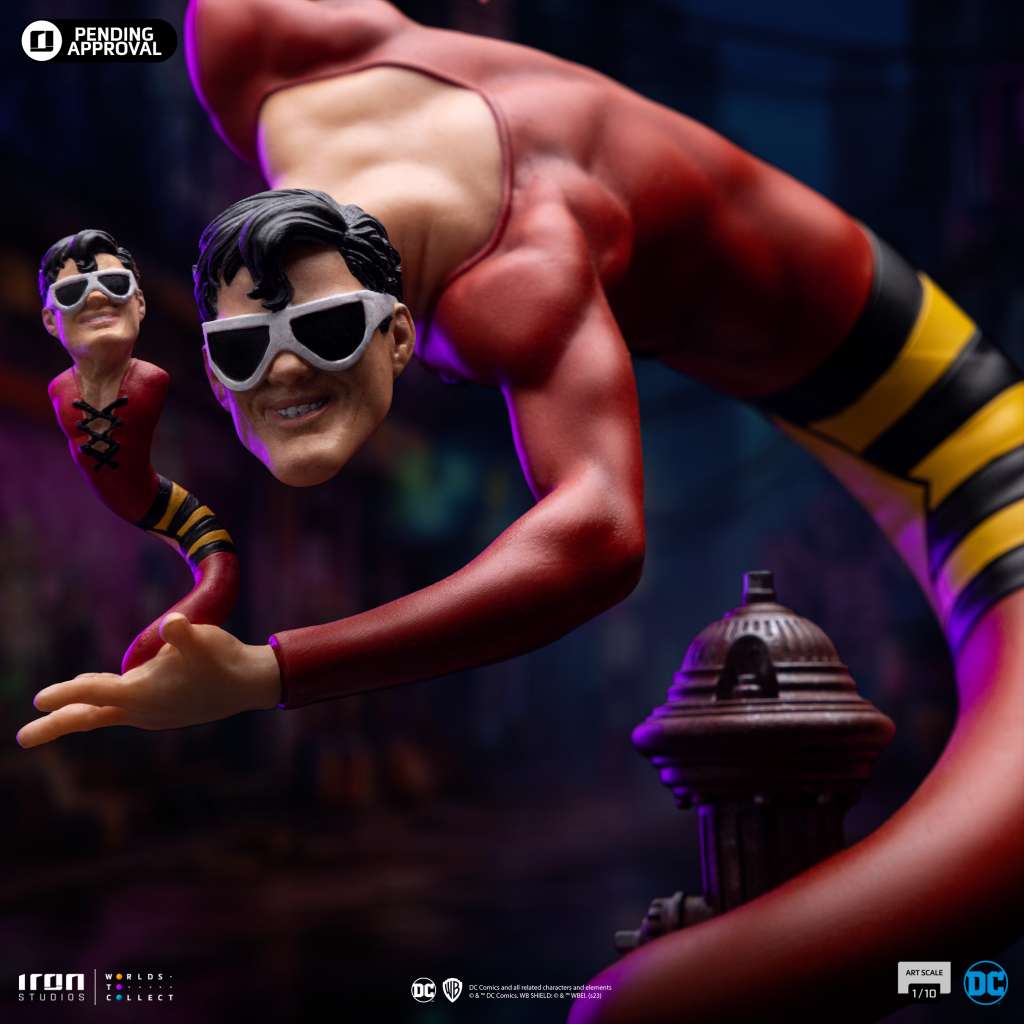 DC Comics Plastic Man 1/10 Staty iron studios