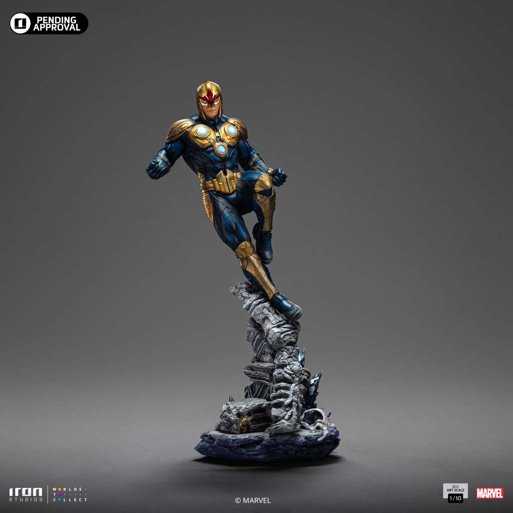 Infinity Gauntlet Nova Regular 1/10 Staty iron studios