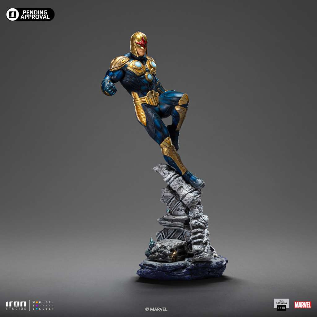 Infinity Gauntlet Nova Regular 1/10 Staty iron studios