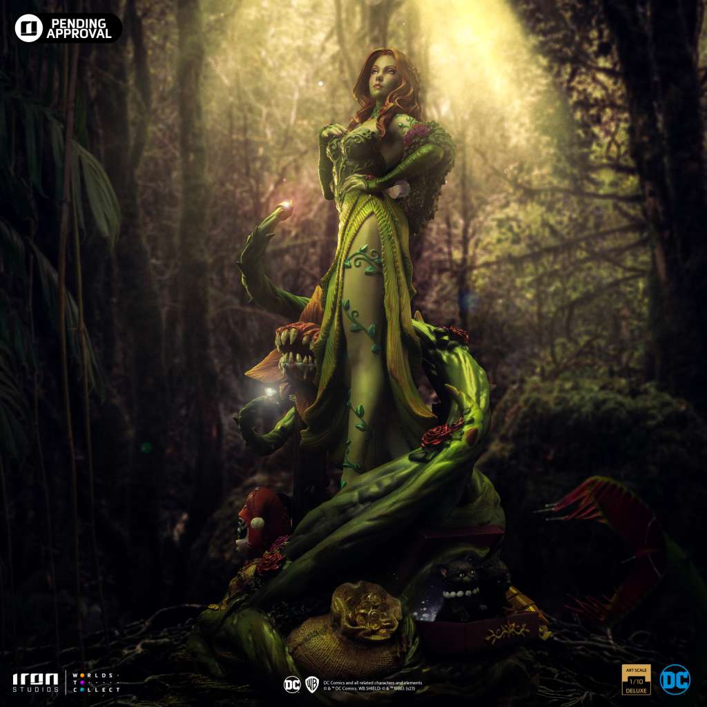Gotham Sirens Poison Ivy DLX 1/10 Statue iron studios