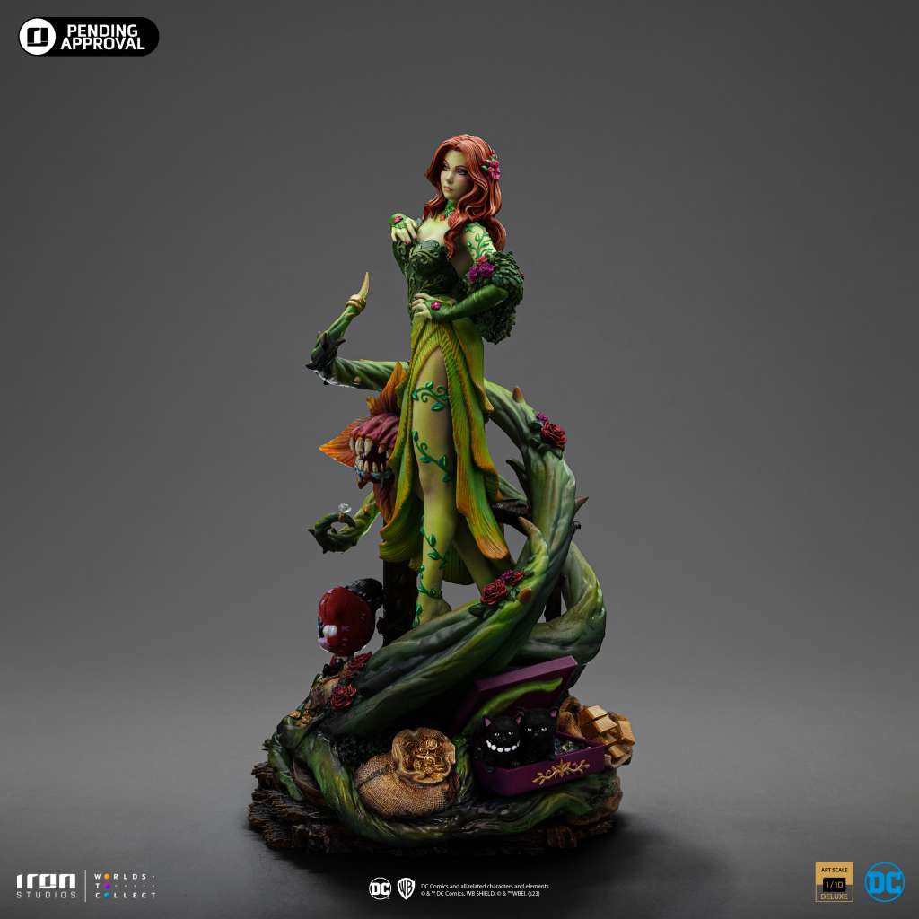 Gotham Sirens Poison Ivy DLX 1/10 Statue iron studios