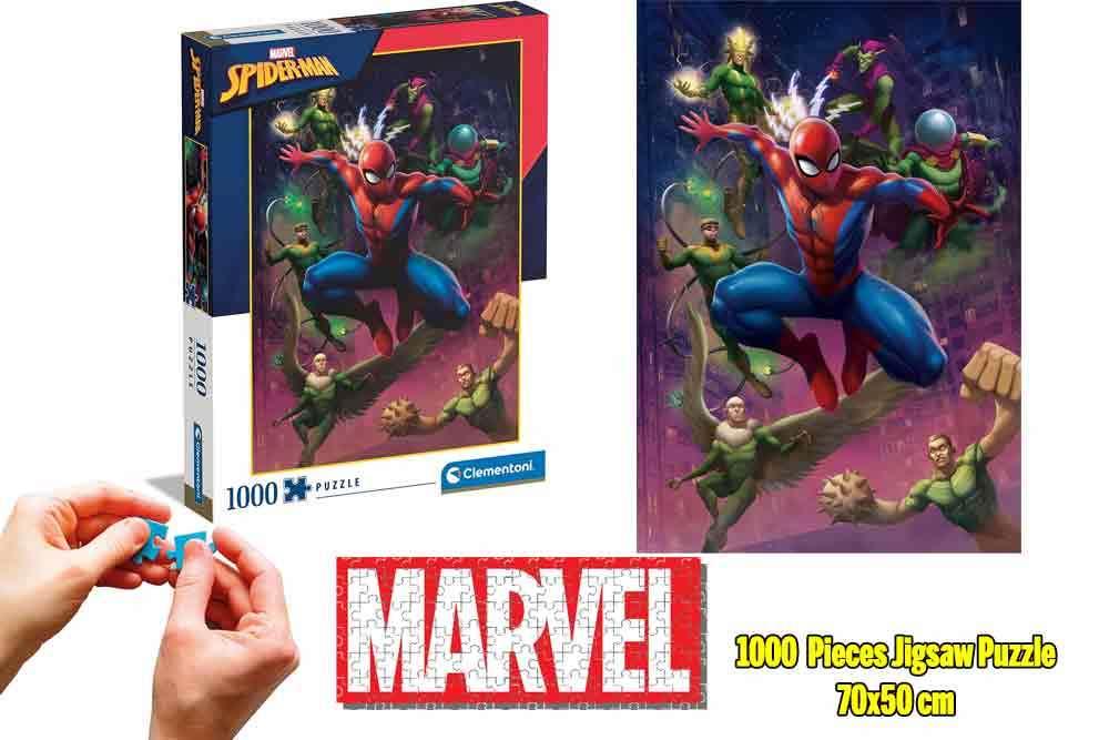 Marvel Spider-Man: The Sinister Six - Jigsaw Puzzle 1000 Pcs - Robotto