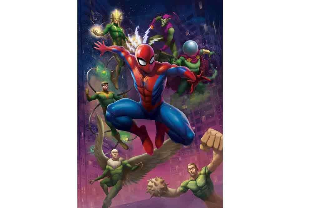 Marvel Spider-Man: The Sinister Six - Jigsaw Puzzle 1000 Pcs - Robotto