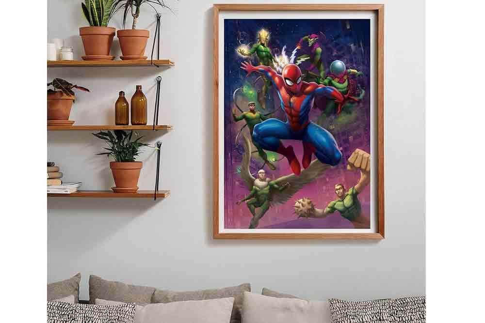 Marvel Spider-Man: The Sinister Six - Jigsaw Puzzle 1000 Pcs - Robotto