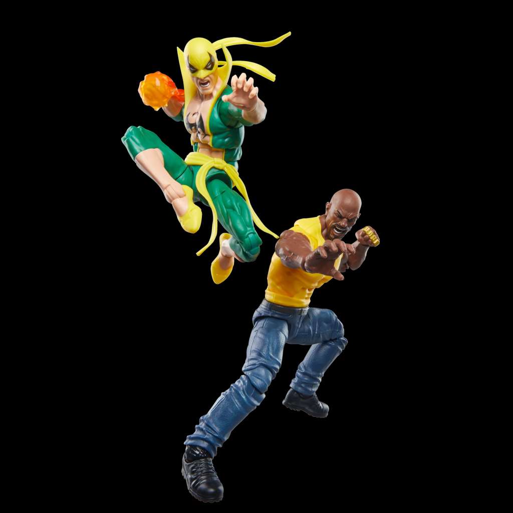 Marvel Legends 85-årsjubileum Iron Fist & Luke Cage Actionfigur hasbro