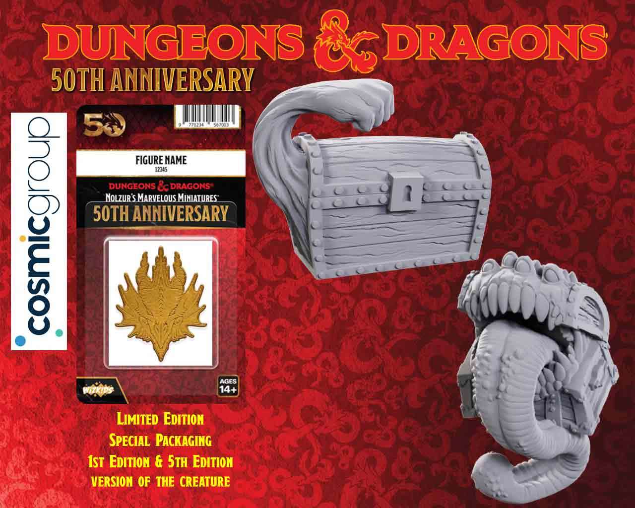 Dungeons & Dragons - Nolzur's Marvelous Miniatures 50-årsjubileum wizkids