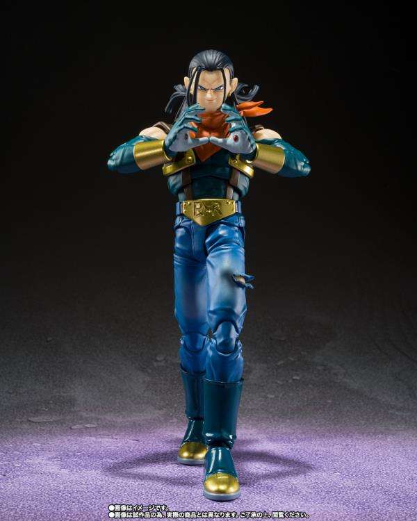 Dragonball GT Super Android 17 S.H.Figuarts Actionfigur bandai