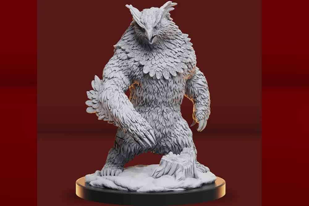 Epic Encounters - Lokala Legender - Owlbear - Robotto