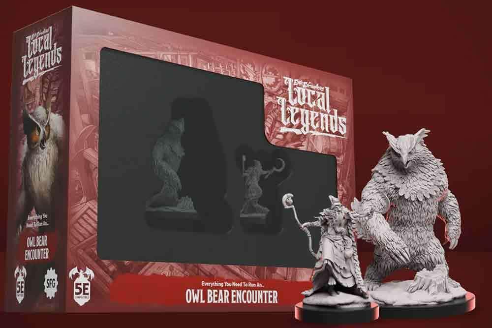 Epic Encounters - Lokala Legender - Owlbear - Robotto