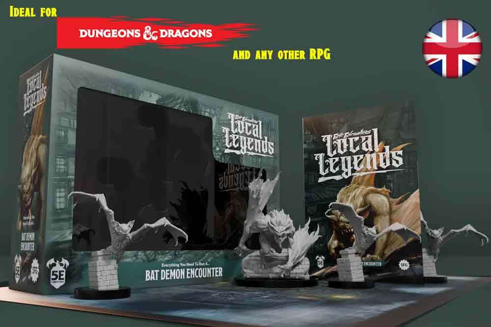 Epic Encounters - Local Legends: Bat Demon steamforged games