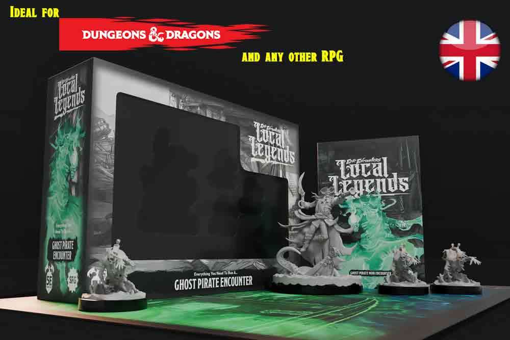 Epic Encounters - Lokala Legender - Spöklik Pirat steamforged games