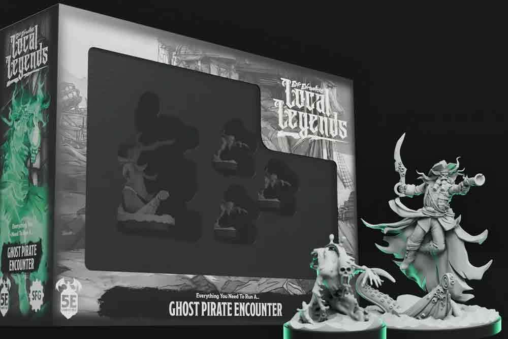 Epic Encounters - Lokala Legender - Spöklik Pirat steamforged games