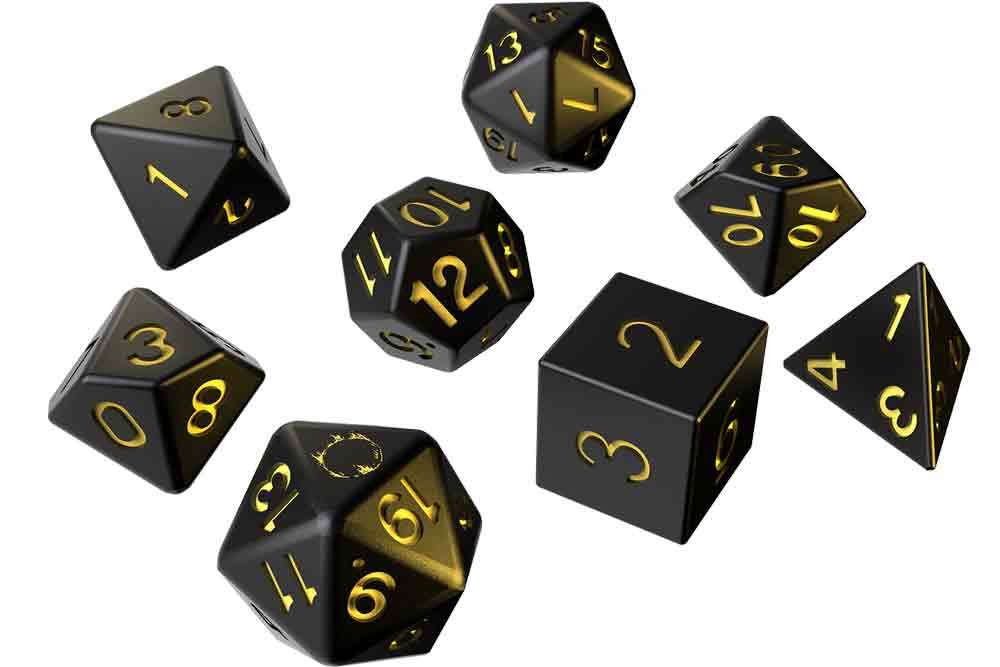 Mörka själar fördömda tärningsset steamforged games