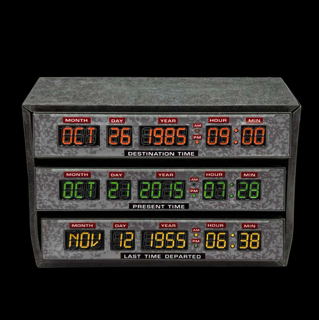 Back to the Future Time Circuits Skala Prop Replica factory ent