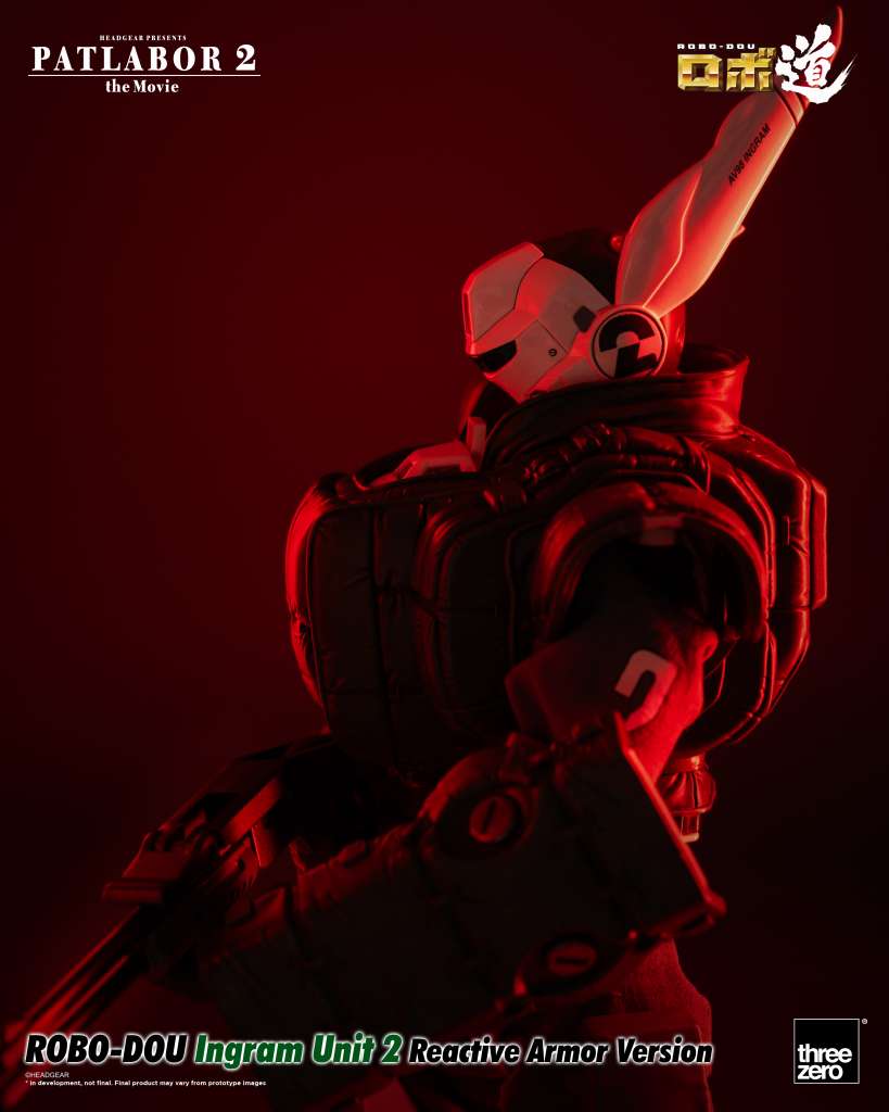 Patlabor 2: The Movie Robo-Dou Ingram Unit 2 Reactive Armor Ver threea toys/threezero