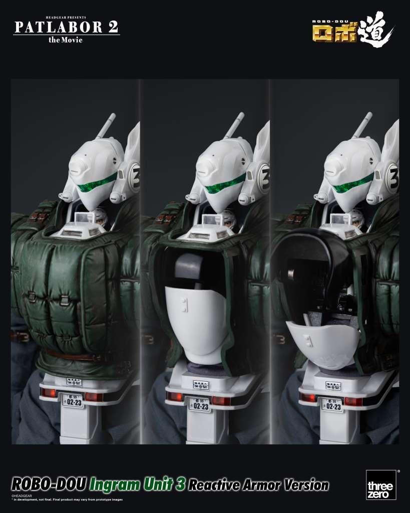 Patlabor 2 Filmen Robo-Dou Ingram Enhet 3 Reactive Armor Version - Robotto