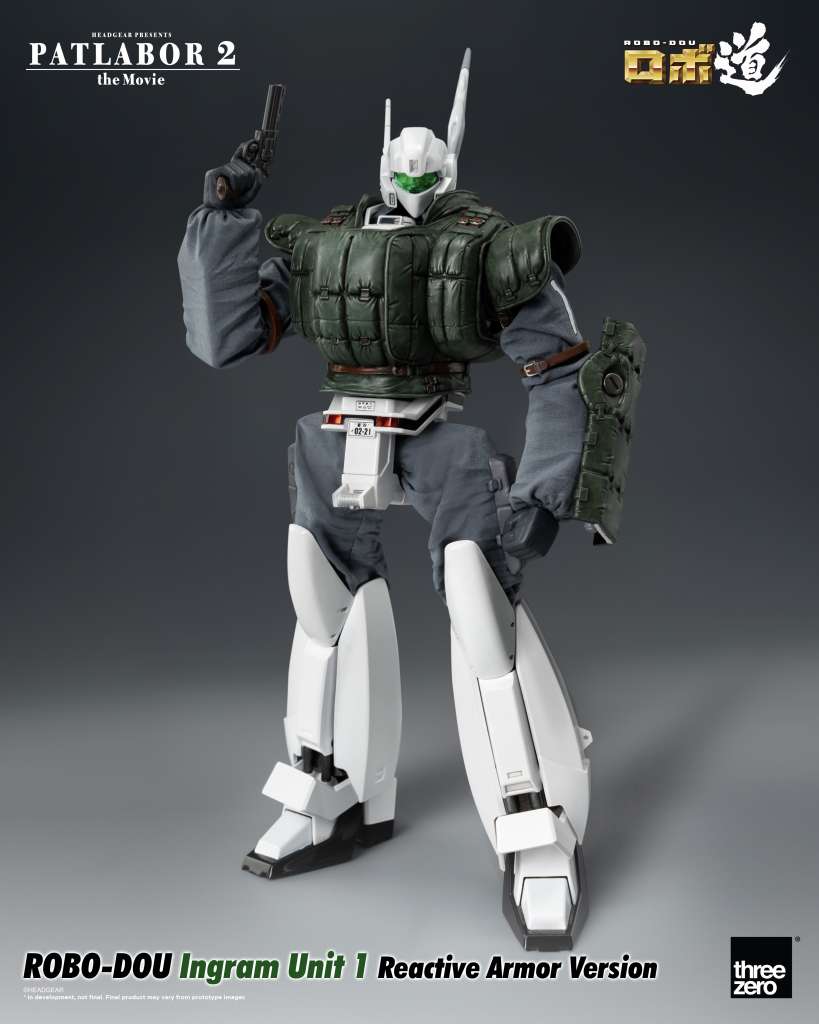Patlabor 2 Filmen Robo-Dou Ingram Enhet 1 Reaktiv Armor Version threea toys/threezero