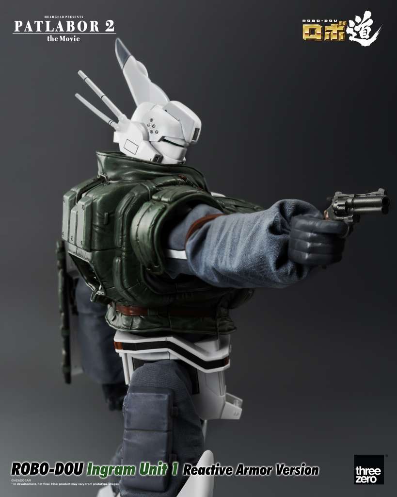 Patlabor 2 Filmen Robo-Dou Ingram Enhet 1 Reaktiv Armor Version threea toys/threezero