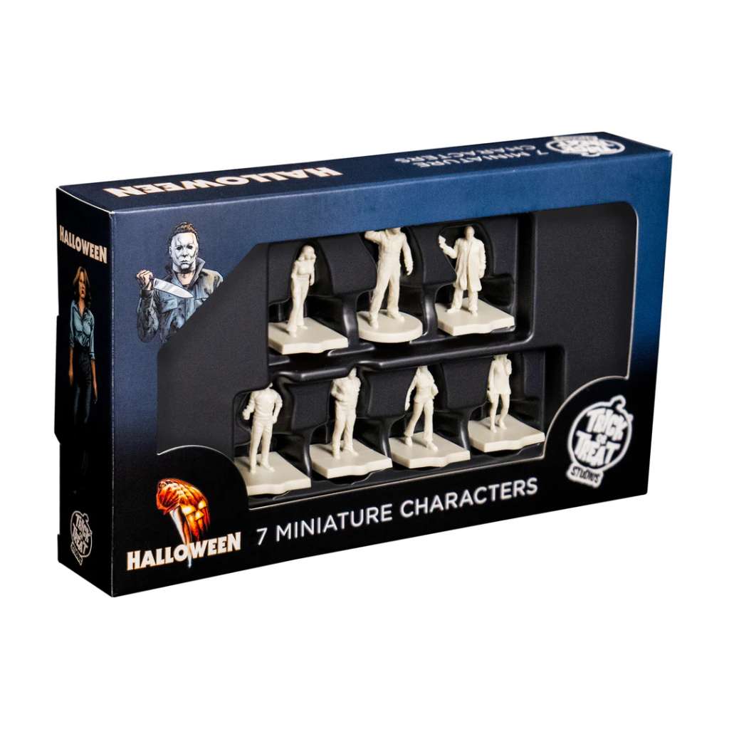 Halloween 1978 Miniatyrfigurer - 7 Ikoniska Karaktärer trick or treat studios