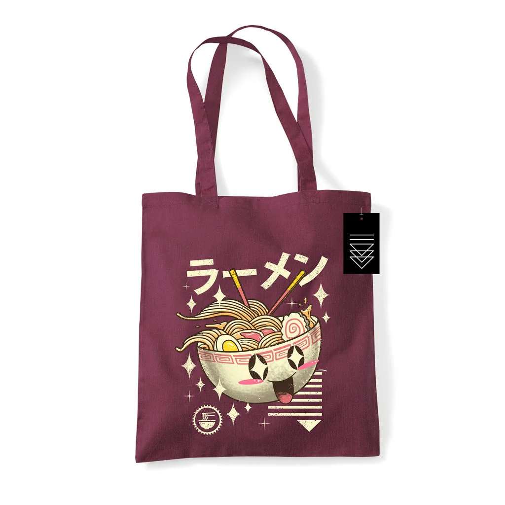 Vincent Trinidad Kawaii Ramen Tote Bag pyramid international