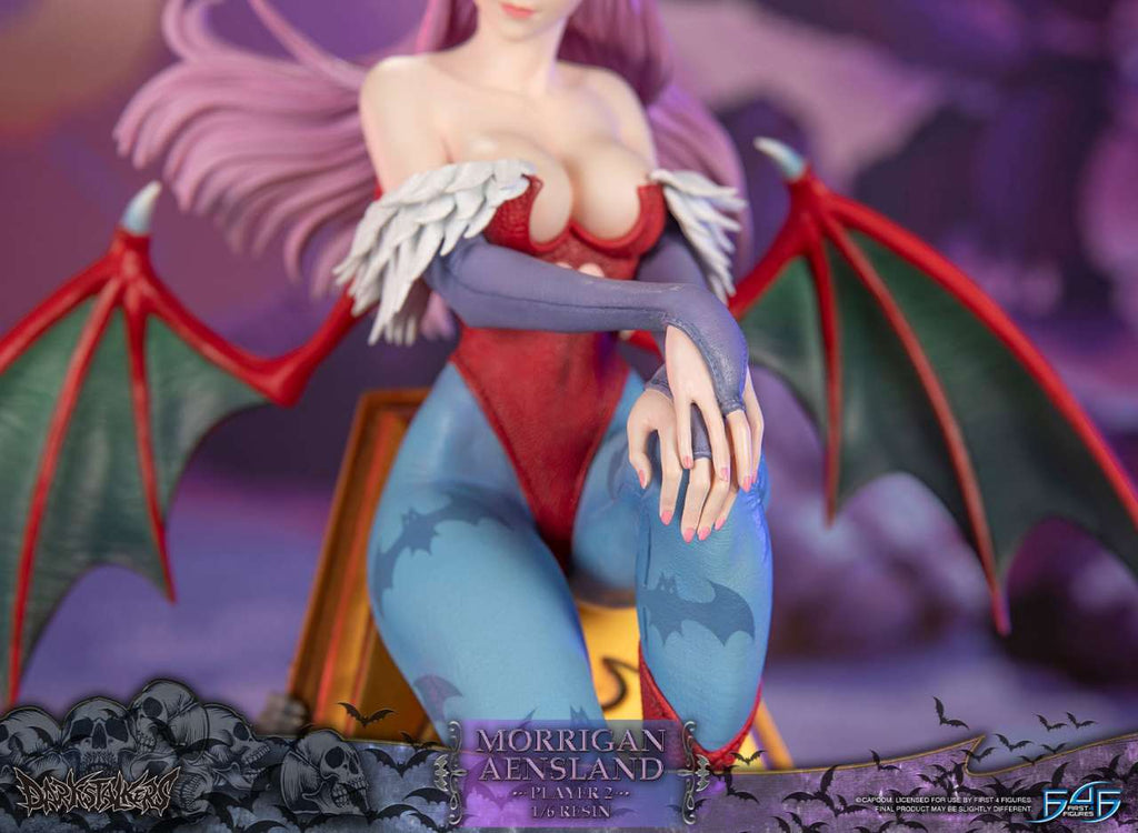 Darkstalkers Morrigan Aensland Player 2 1/6 Resin Statue first4figures