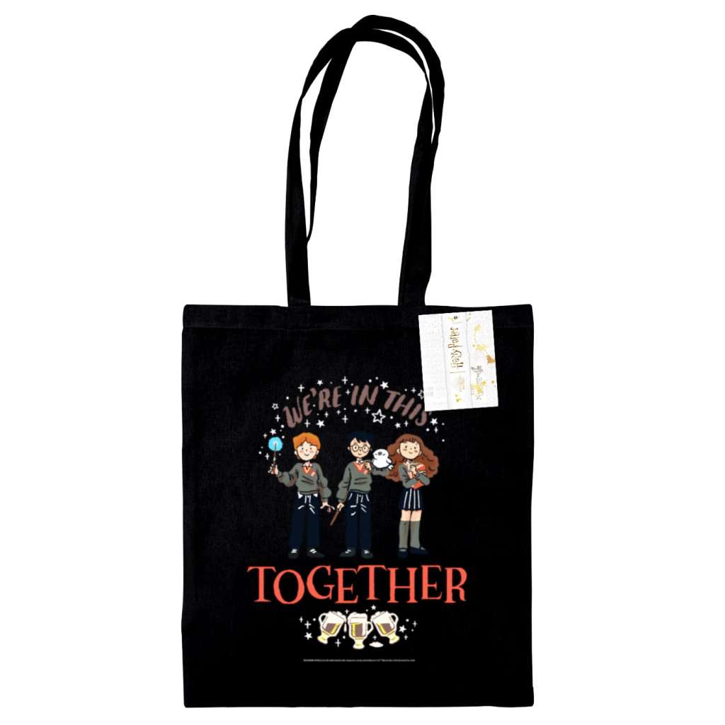 Harry Potter Together Svart Tote Bag pyramid international