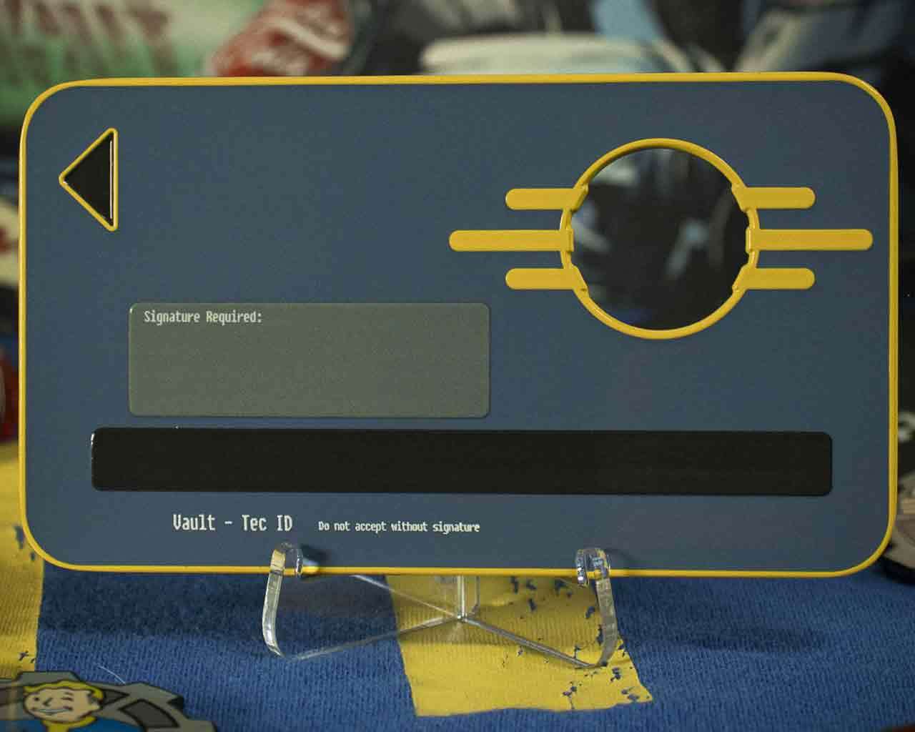 Fallout Vault Security Keycard Replica fanattik