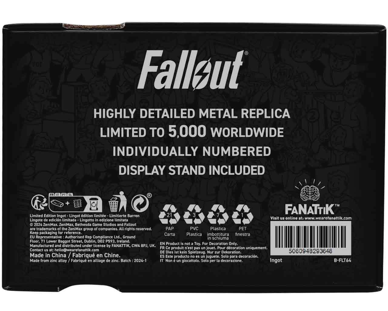 Fallout Vault Security Keycard Replica fanattik