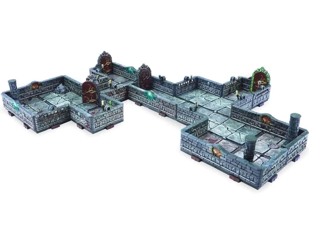 Dungeons & Lasers: Pathfinder Avskyvåningsvalv - Prismacast Färdigmålade Terränger