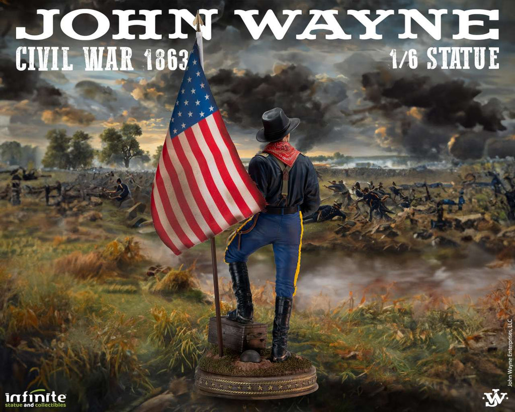 John Wayne Civil War 1863 1/6 Statue infinite statue