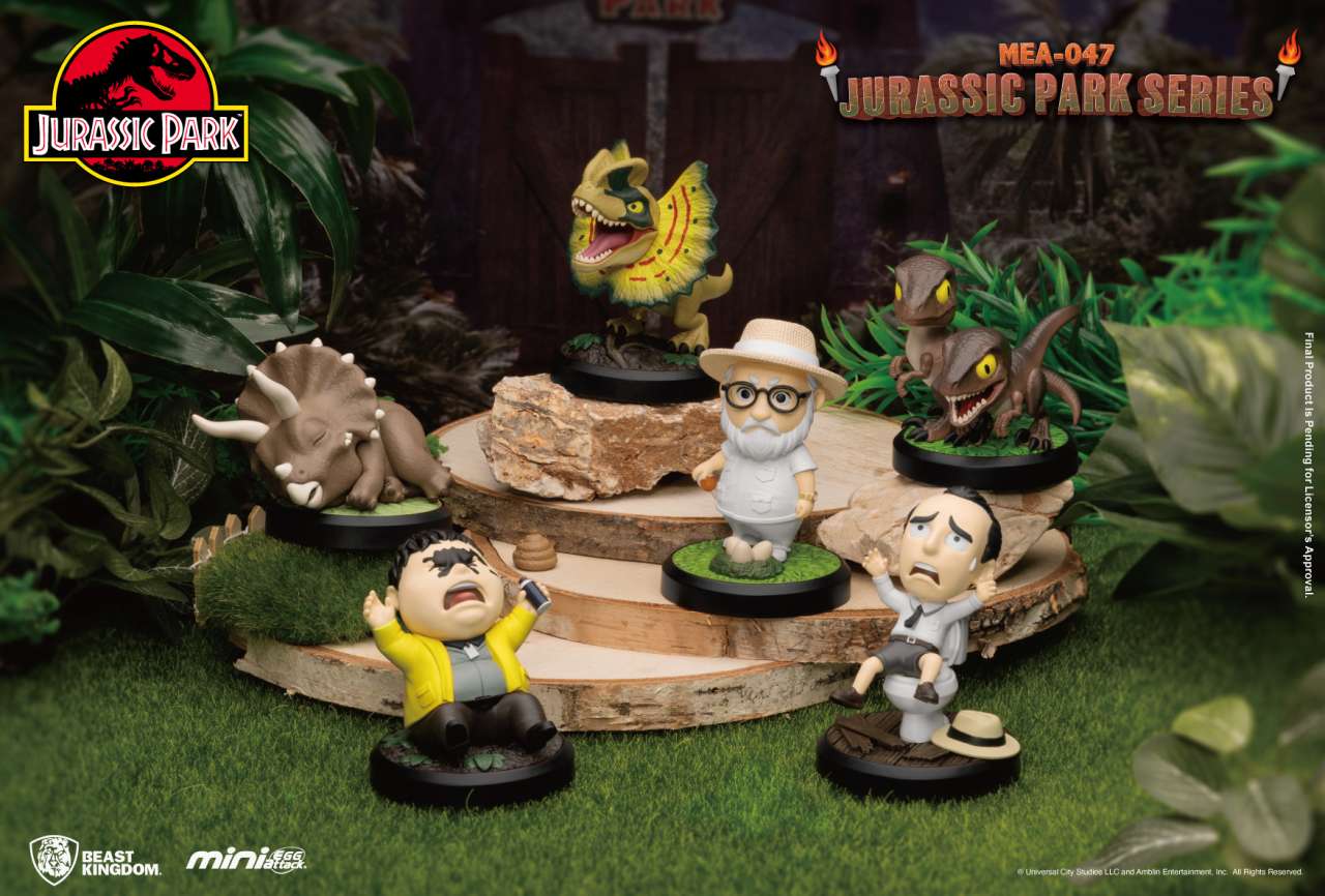 Mini Egg Attack Jurassic Park Series Set (6) beast kingdom