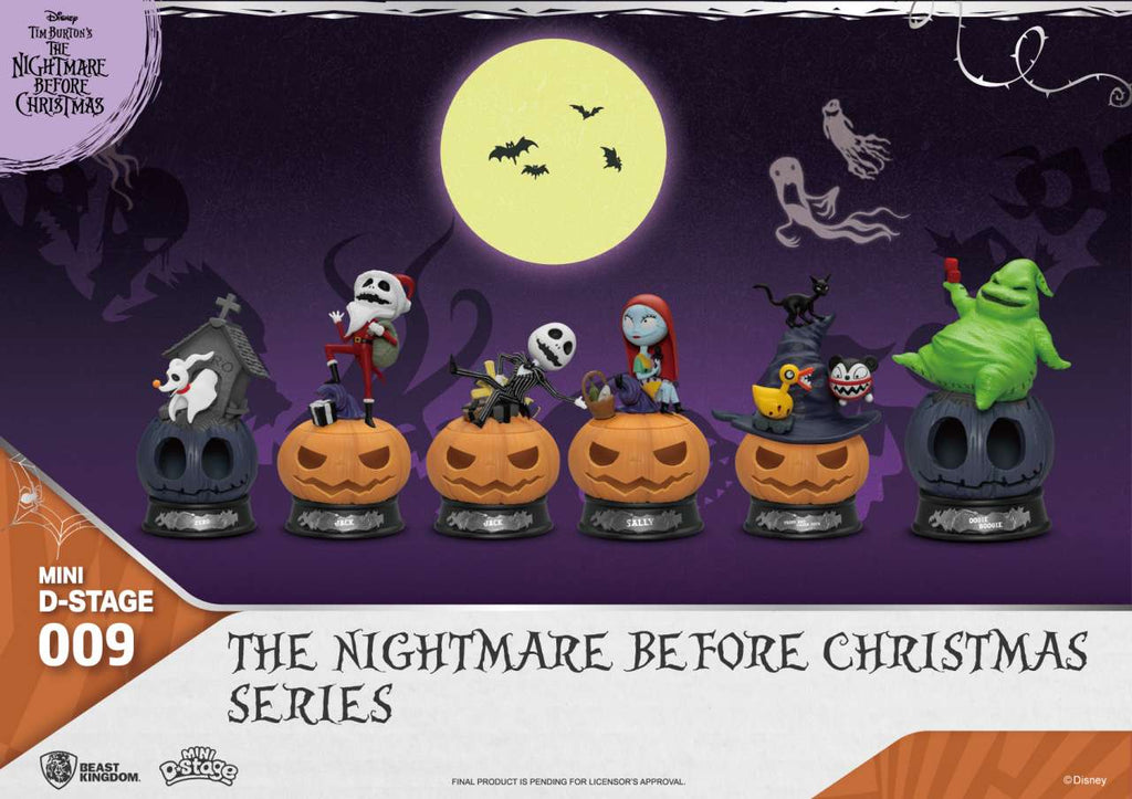 Mini Egg Attack: The Nightmare Before Christmas Series Set (6) beast kingdom