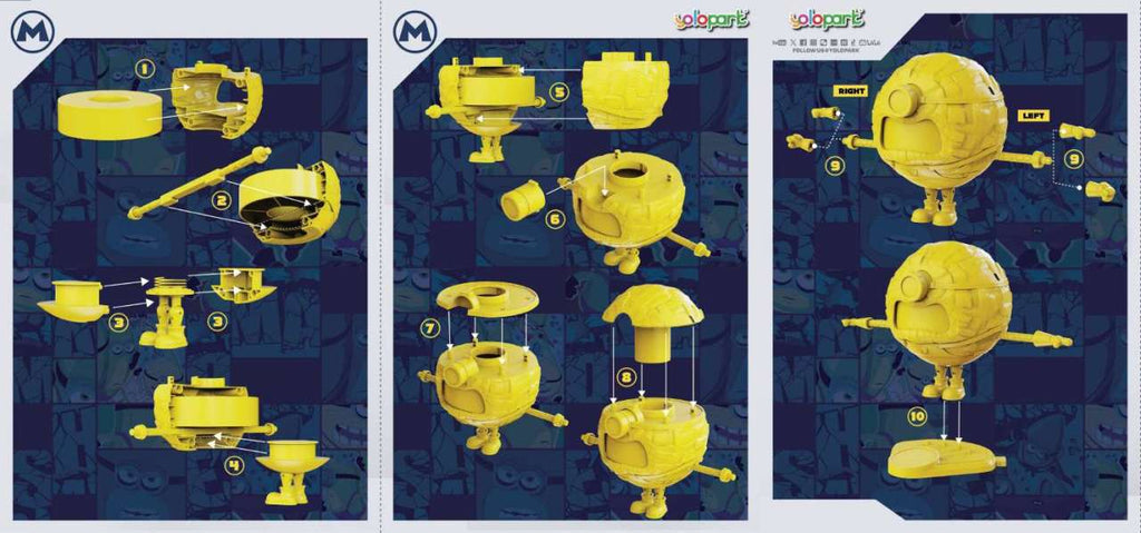 Despicable Me 4 Amk Superjerry Modellkit yolopark