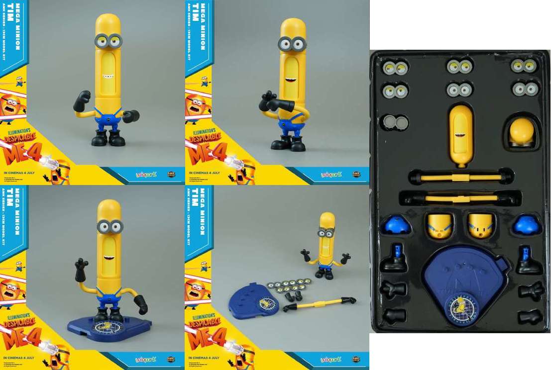 Despicable Me 4 amk supertim modellkit