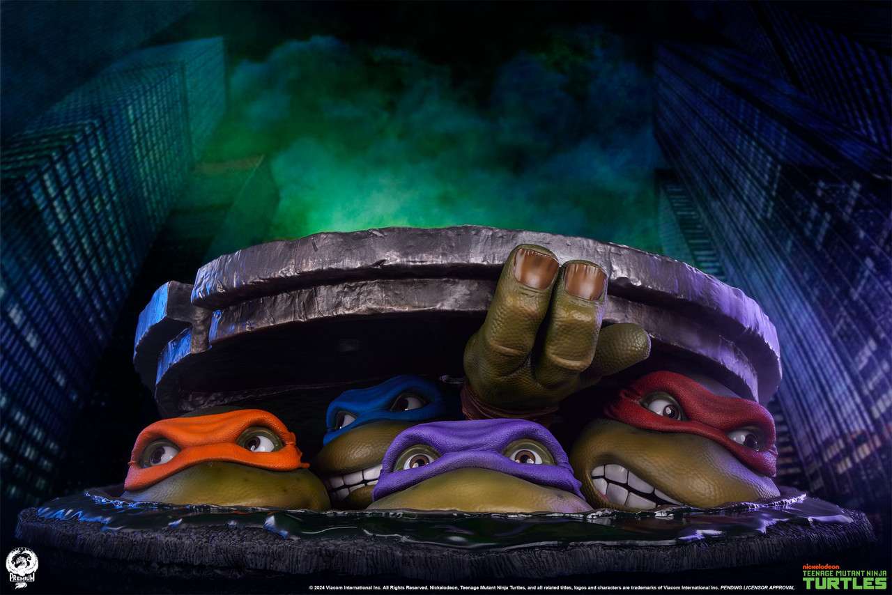 TMNT Underground 1:1 Skala Diorama pcs