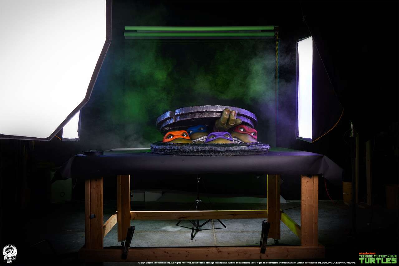 TMNT Underground 1:1 Skala Diorama pcs