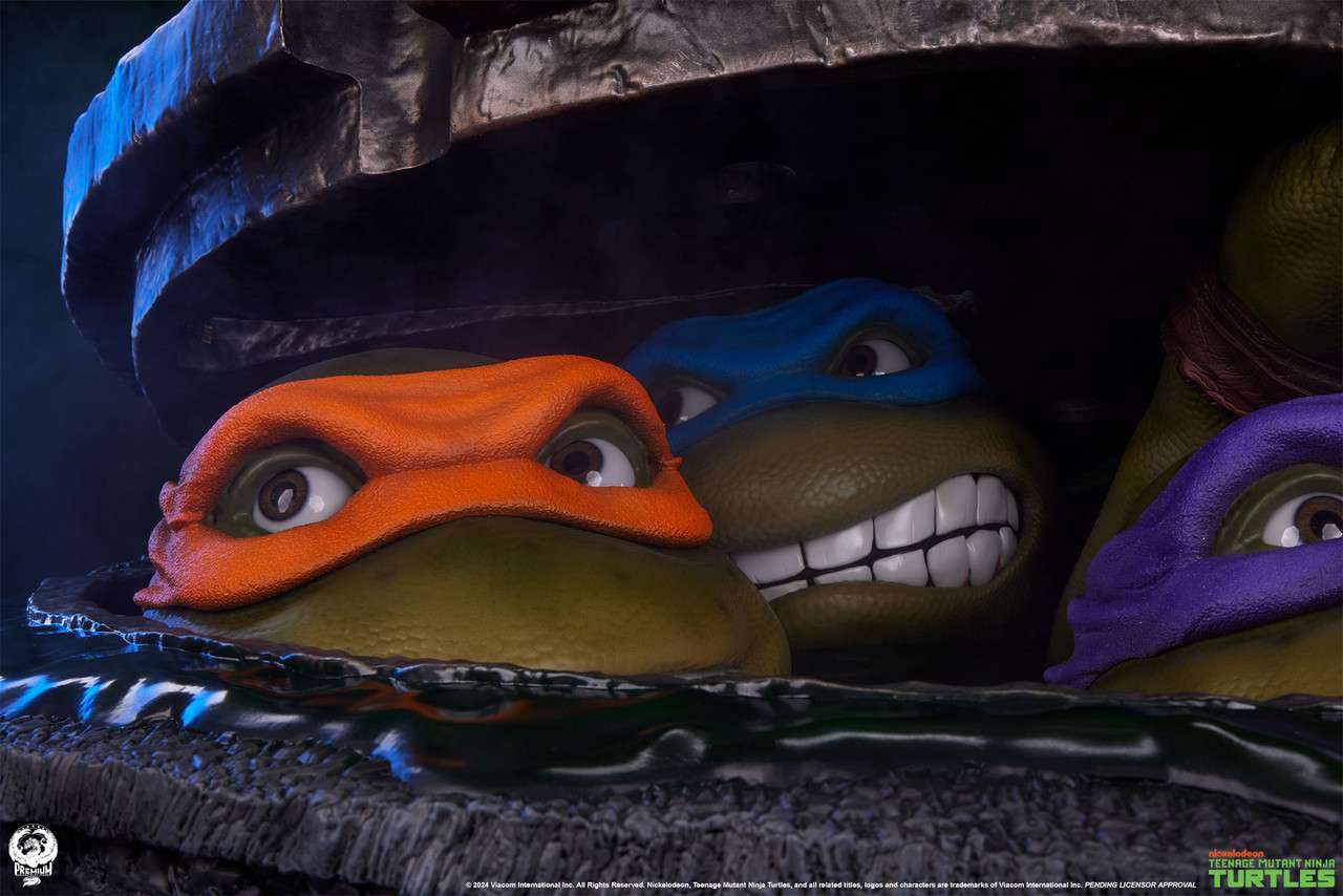 TMNT Underground 1:1 Skala Diorama pcs