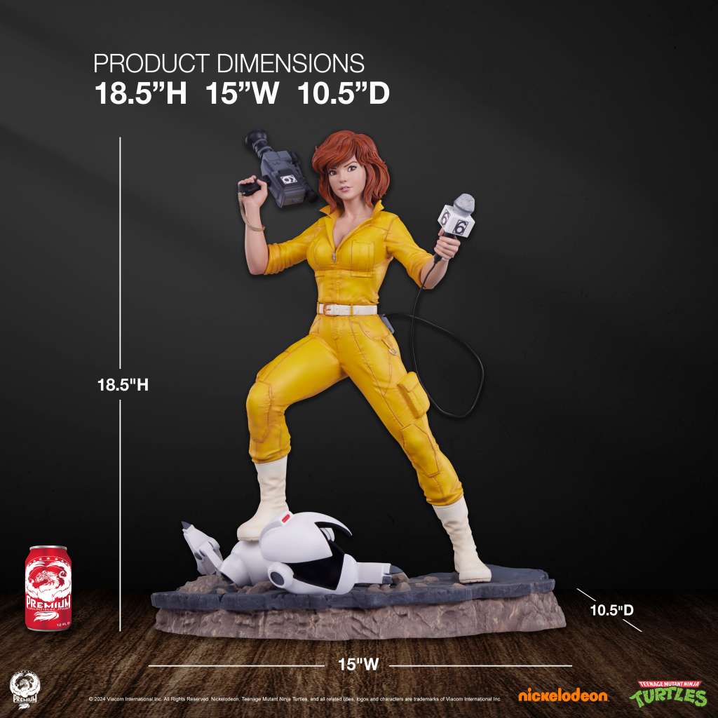TMNT April O'Neil 1:4 Figur pcs