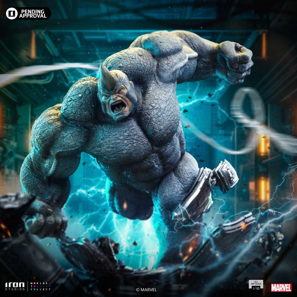 Spider-Man vs Villains Rhino Statue 1/10 iron studios