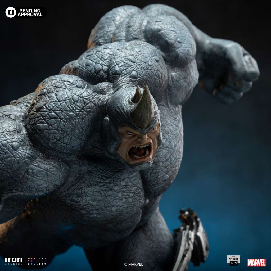 Spider-Man vs Villains Rhino Statue 1/10 iron studios