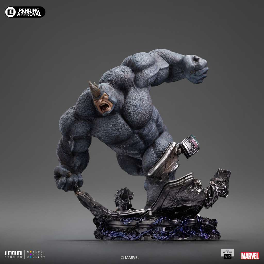 Spider-Man vs Villains Rhino Statue 1/10 iron studios