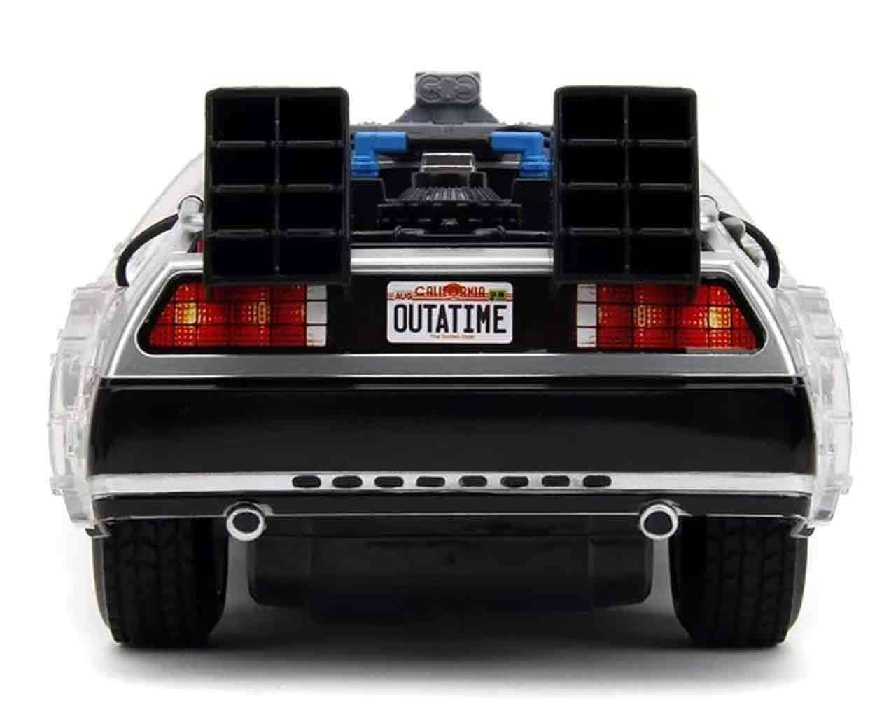 Back to the Future DeLorean DMC Tidsmaskin 1:16 jada toys