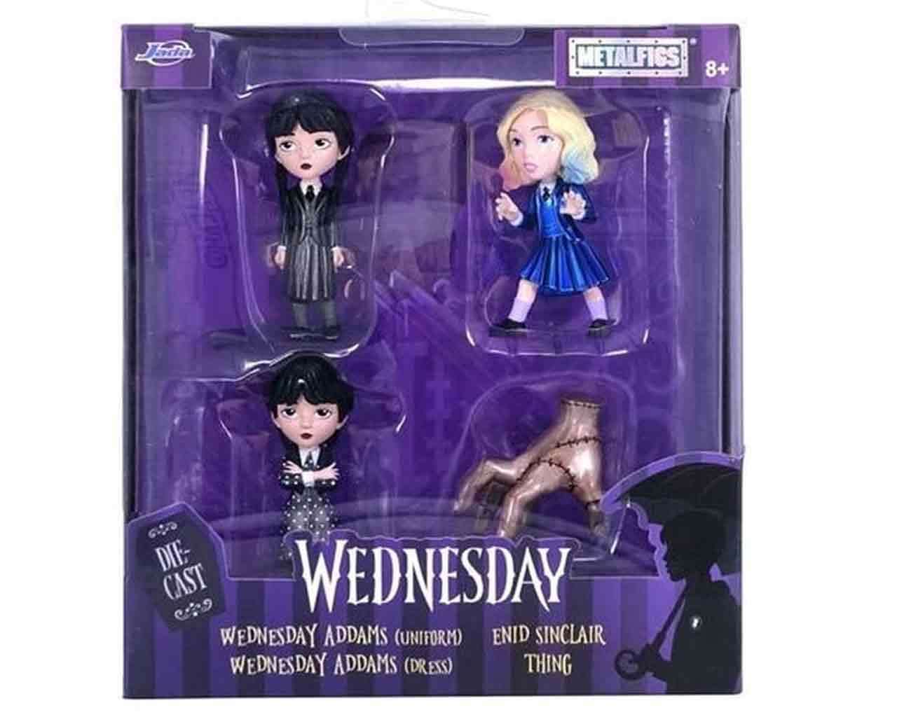 Netflix's Wednesday - Metalfigs Gift Pack jada toys