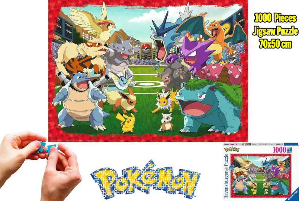 Pokémon: Stadium Battle - 1000-bitar pussel ravensburger