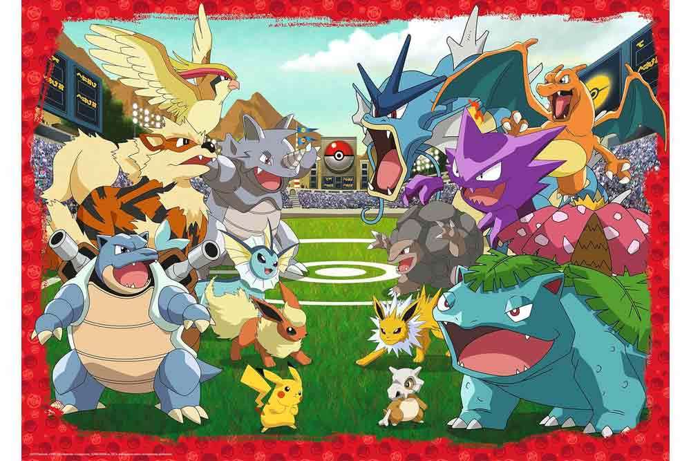 Pokémon: Stadium Battle - 1000-bitar pussel ravensburger