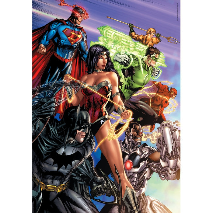 DC Comics: Justice League - 1000 bitars Jigsaw Puzzle clementoni