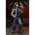 AC/DC Bon Scott Highway to Hell actionfigur i blå jeansväst och jeans på scen