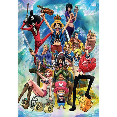Anime Puzzle Collection - One Piece: The King of Pirates - 1000 Pussel - Robotto