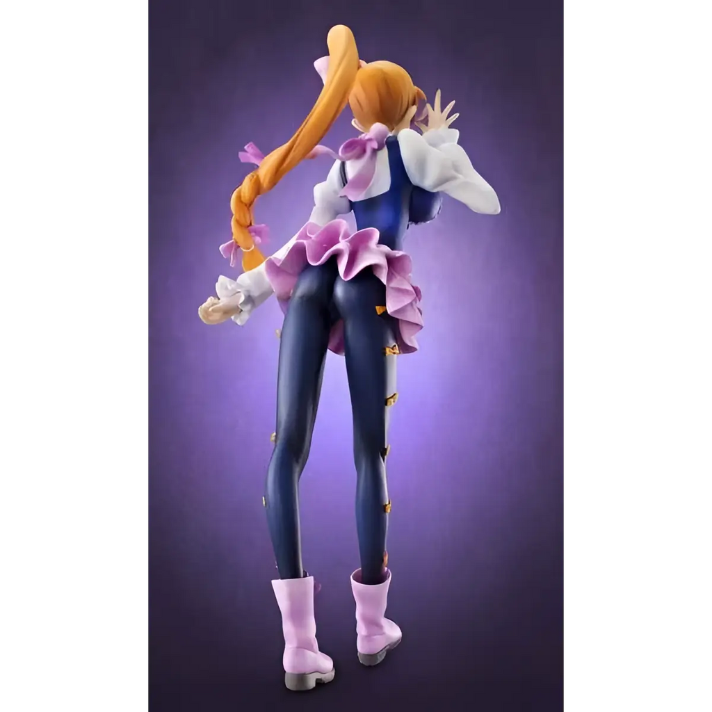 Detaljerad figur av Aquarion Evol EX Mix Staty med blonda flätor